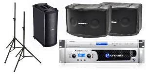 Bose 802 III Loudspeakers Bose Pro Audio Portable Sound System Package Includes Crown XLS2000 Amplifier