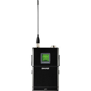 Shure UR1 Wireless Bodypack Transmitter w/TA4F Connector, H4 Band(518-578 MHz)
