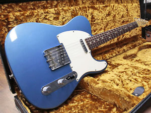 Fender Custom Shop 1963 Telecaster NOS Lake Placid Blue Used w / Hard case