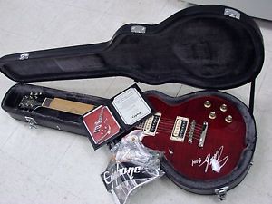 Epiphone AUTOGRAPHED Slash "Rosso Corsa" Les Paul Standard New SLASH SIGNED!