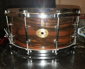 14x6.5 Ludwig classic maple exotic snare Ebony Macassar - Make an offer!