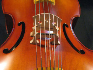 Rare baroque style 14 strings concert 4/4 cello (viola da gamba 30")