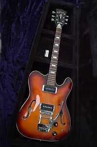 Vintage Hoyer 56 Jazzgitarre Telecaster Semi-Acoustic Thinline 60er + Koffer
