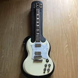 Gibson sg standard white used FREESHIPPING from JAPAN