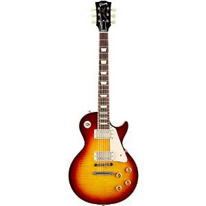 Gibson Custom Shop LPR83VOBBNH1 1958 Les Paul Plaintop VOS-2013 Electric Guitar, Bourbonburst