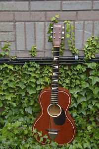 vintage guitar parlor antique acoustic electric case Gibson Fender Martin string