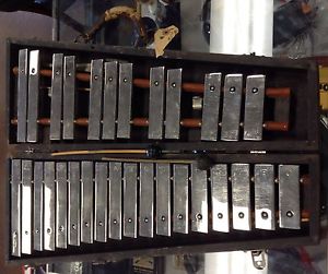 Antique J.C. Deagan Special No. 31 Glockenspiel Orchestra Bells Xylophone