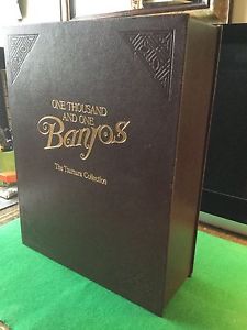 AKIRA TSUMURA 1001 BANJOS & RED BOOK BANJOS & GREEN BOOK GUITARS-RARE ALL THREE!