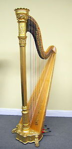 Lyon & Healy Style 21 Gold Semi-Grand Harp #1203