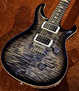 Paul Reed Smith Custom24 10top Pattern Thin 2014 Charcoal Burst Guitar