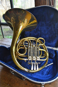 GEBR. ALEXANDER SINGLE "F" FRENCH HORN! MADE IN MAINZ, GERMANY! $1350
