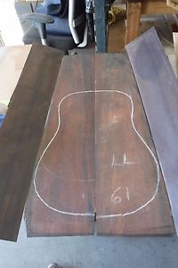 61 SINKER BRAZILIAN ROSEWOOD GUITAR SET BACKS AND SIDES