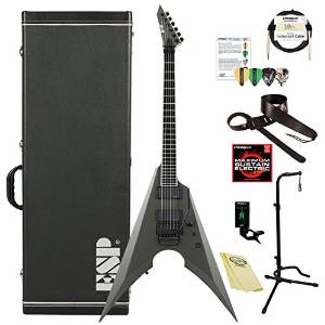 ESP EIIMKIMGS E-II Millie Petrozza Signature Series MK-1 Electric Guitar, Military Green Satin