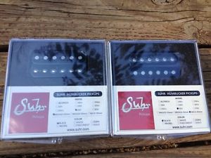 NEW SUHR SSV NECK & SSV 53mm Bridge Humbucker Guitar Pickup Set Alnico V Black