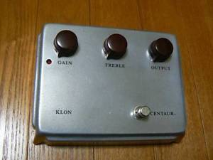 Klon Centaur Professional Overdrive Silver  guitar effects pedal