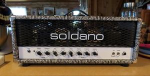 Soldano Hot Rod 50 Plus HR-50X  With Custom Clean Switch and Snake Skin Tolex