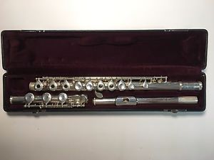 Yamaha YFL-481H Solid Silver Flute Inline G with B footjoint