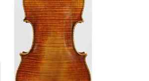 GUARNIERI DEL GESU OLE BULL VIOLIN COPY M9018 MASTER CONCERT 4/4 AUBERT BRIDGE
