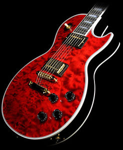 Used 2015 Gibson Custom Shop Les Paul Custom Quilt Maple Top Electric Guitar