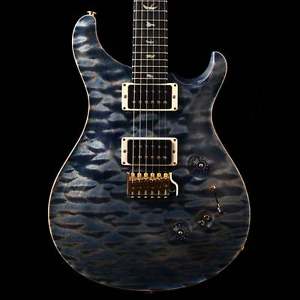 PRS Custom 24/08 Wood Library Limited Edition, Faded Whale Blue Quilt