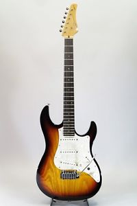 FUJIGEN EOS SemiOrder 3TS Ash Body 22 Frets Used Electric Guitar From Japan