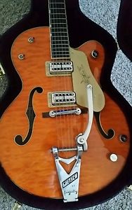 Gretsch G6120-1959 TV QM Quilted Maple Top Chet Atkins Hollow body