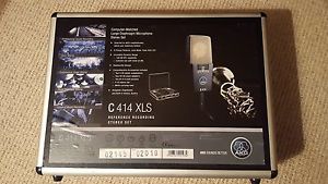 AKG C414-XLS/ST Large Diaphram Condenser Microphone Matched Stereo Pair