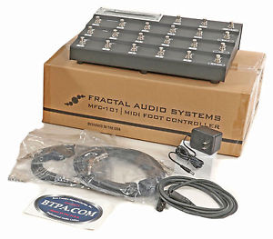 Fractal Audio Systems MFC-101 Midi Foot Controller MARK III $100 in Cables - New