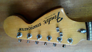 1977 vintage Fender Stratocaster neck, four bolt Strat + Schaller tuners