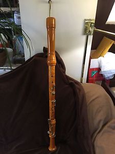 ZEN-ON Consort Wooden Bus Recorder Baroque