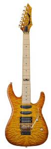 Dean USA VINMAN 2000 w/case Trans Amber