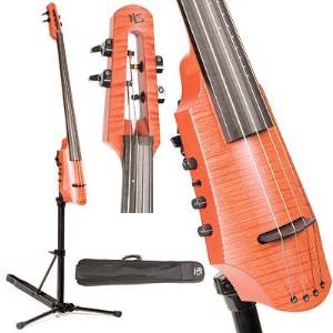 NS Design CR4 Electric 4-String Cello With Amber Finish