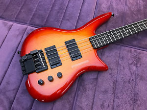 Rare USA-Built Sunburst Steinberger Q4DB 4-String Bass - Restored by Jeff Babicz