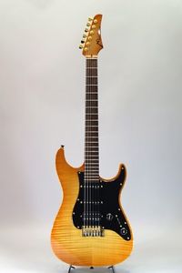 Marchione Vintage Tremolo Drop Top Swamp Ash Body SSH/Honey Burst Electric