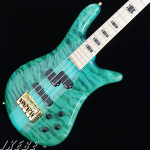Spector Euro 4 LX (Peacock Blue Gloss / Maple fingerboard) New