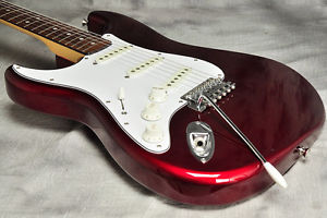 [USED]Fender Japan Stratocaster ST72 Left Handed Old Candy Apple Red / Rosewood