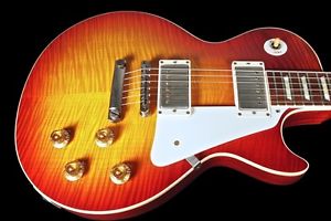 2014 GIBSON LES PAUL 1958 CUSTOM SHOP 58 HISTORIC R8 FLAME TOP VOS ~ CODY BURST