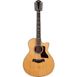 Taylor 656ce 12-String Grand Symphony Cutaway - Brown Sugar Stain