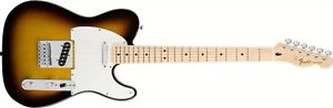 Fender Standard Telecaster Brown Sunburst Maple Guitar