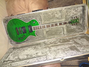 ESP LTD DELUXE EC-1000QM Quilted Maple Electric Guitar w/ Bill Lawrence Pickups