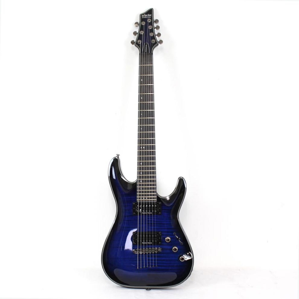 SCHECTER AD-C-7-BJ-SLS/P STBB BLACKJACK SLS C-7 PASSIVE Electric Guitar