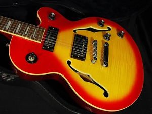 Epiphone Wildkat Brown w/hard case Free shipping Guiter From JAPAN #X616