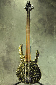 ESP BOTTOM LINE GAIA BLACK Electric Guitar w/HardCase From Japan Used #U148