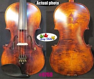 Guarneri style SONG Brand Maestro inlayed maple leaf 16 1/2" viola  #9769