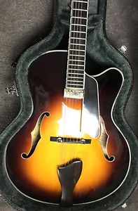 Eastman AR810CE-SB Electric Archtop Guitar & HS Case*+*Smooth Silky*+*+*Nice!!!