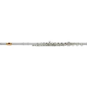 Yamaha Professional 677H Series Flute Offset G C# trill key, split E, gizmo key, gold-plated lip-plate