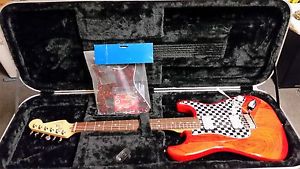1999 Fender American Standard Big Apple Fat Stratocaster Sunset Orange