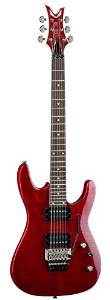 Dean VN1000F TRD MF Vendetta 1000 Electric Guitar with Floyd Rose Tremolo - Transparent Red