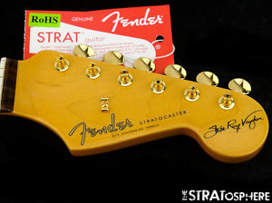 USA Fender SRV Stevie Ray Vaughan Stratocaster NECK & TUNERS Pau Ferro 12