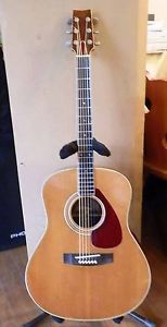 YAMAHA FG-580, 1972, EX Condition The Standard Japanese Vintage Guitar a/HC